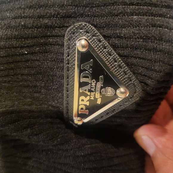 Prada Black Corduroy Hat - Picture 4 of 7